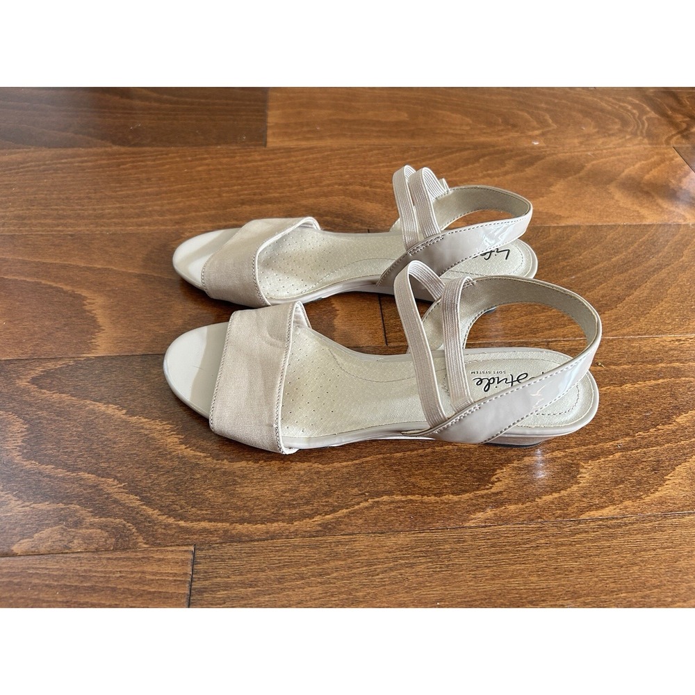 Lifestride Women's Yolo Tender Taupe Open Toe Slingback NEW 8.5‎ M Sandals